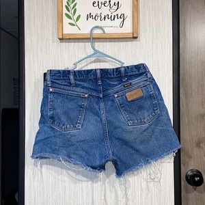 Wrangler jean shorts